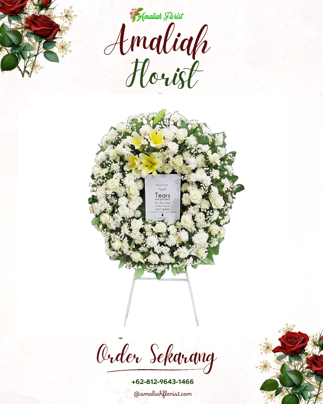 Krans Bunga Duka Bandung Kulon